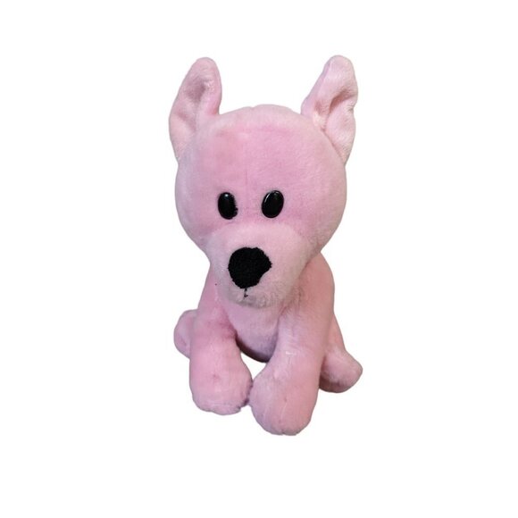 Animal Adventure Sweet Sprouts 2015 pink plush 9” puppy dog - Picture 1 of 8